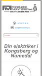 Mobile Screenshot of fmkongsberg.no